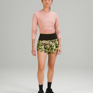 NWT Lululemon Speed Up High Rose Lined Short 4”